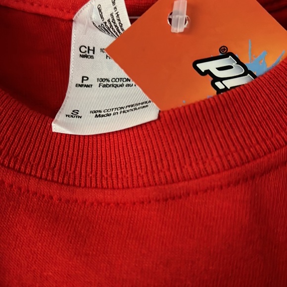 Hoop Kid S/S Youth Basketball Theme Tee - Picture 4 of 4